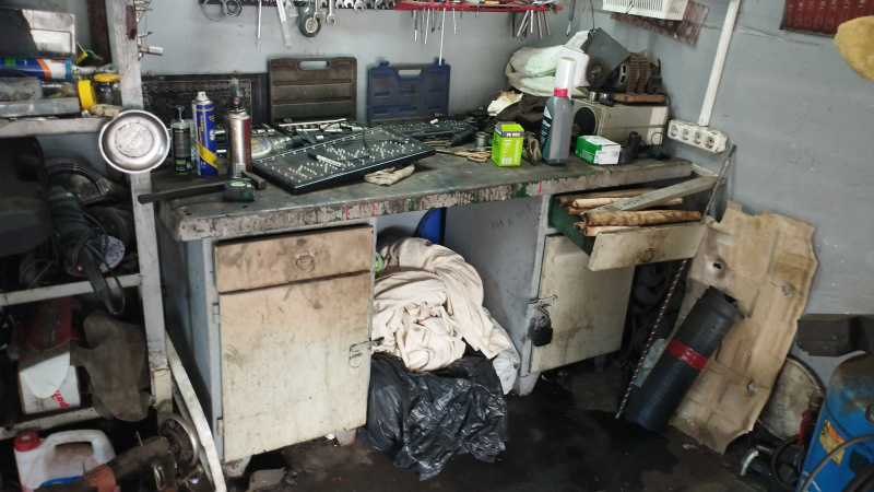 Верстак слесарный металлический