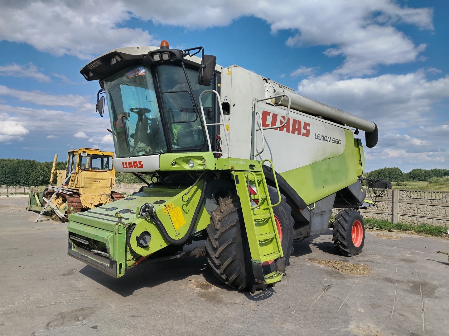 Комбайн зерноуборочный самоходный CLAAS «ЛЕКСИОН-560»