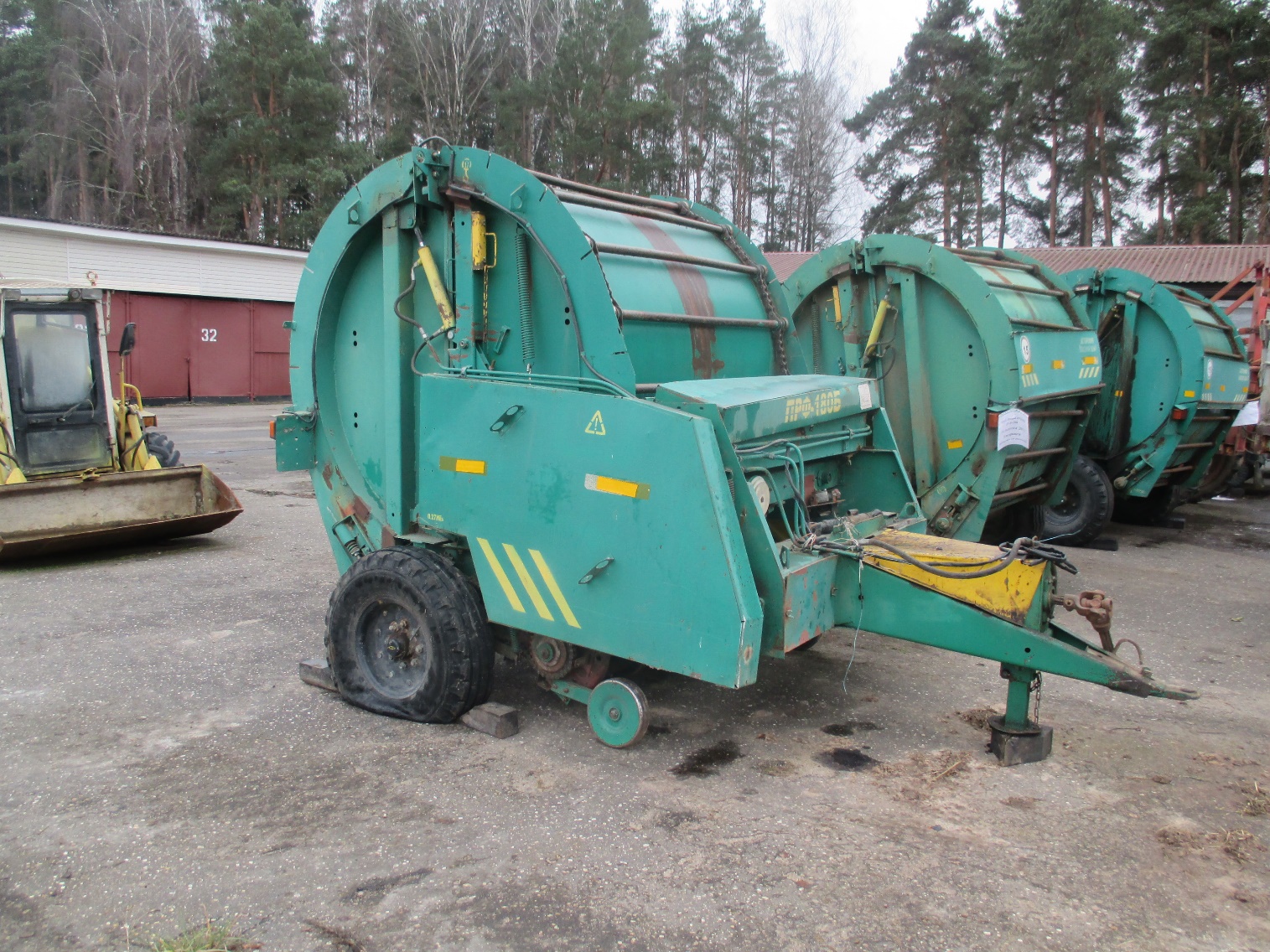 Пресс-подборщик рулонный ПР-Ф-180Б